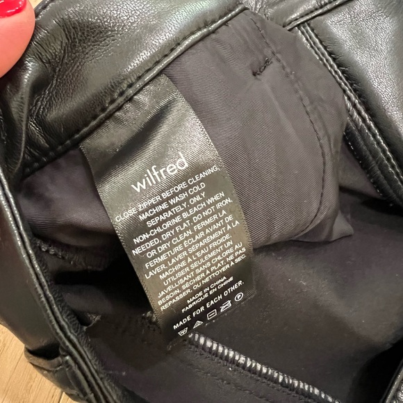 Wilfred Melina Faux Leather Pants - Picture 2 of 8